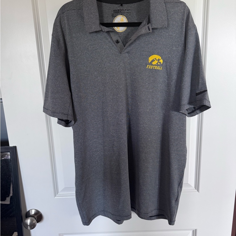 Hawkeye Football Nike Polo